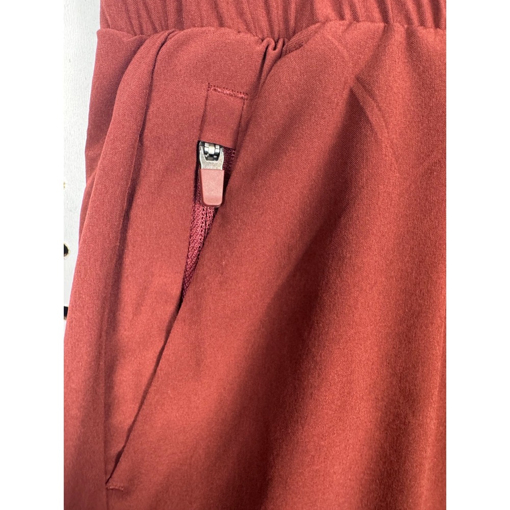 All in Motion Active Light Mid-Rise gorpcore Joggers Maroon Size L Ankle Length - Picture 6 of 6